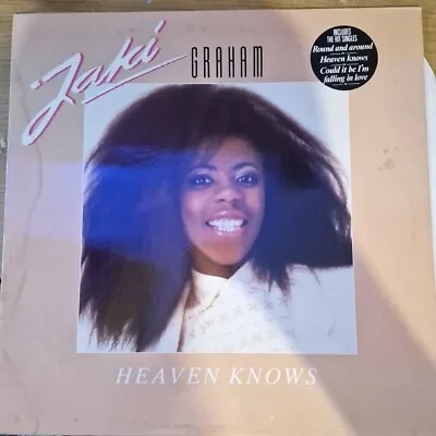 Jaki Graham Heaven Knows 12 Inch Vinyl Record Lp • £2.99