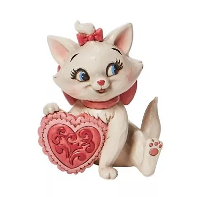 Disney Traditions - Jim Shore - Marie Holding Heart Figurine - As New In Box • $39.95