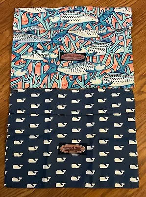 Vineyard Vines Swim Beach Travel Accessory Bag Storage Pouch Lot Of 2 Brand New • $29.99