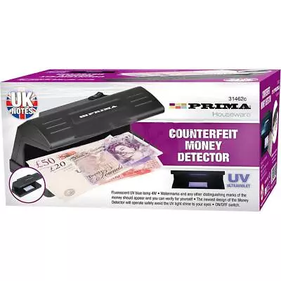 £10.99 • Buy Mains UV Bank Note Money Checker Polymer Scanner Forged Detector Light