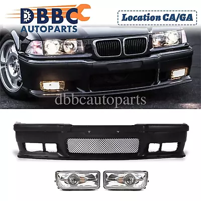 For 92-98 BMW E36 3-Series M3/M-Sport Style Front Bumper Cover W/FOG • $147.85