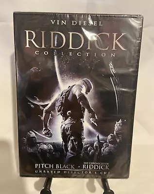 Riddick Collection (DVD)Vin Diesel  Radha Mitchell  Rhiana Griffith  Et Al. • $6.99