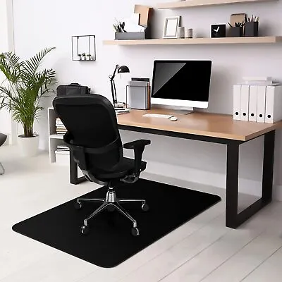 $13.37 • Buy Office Chair Mat For Hard Floors Large Anti-Slip Floor Protector Rug Easy Clean