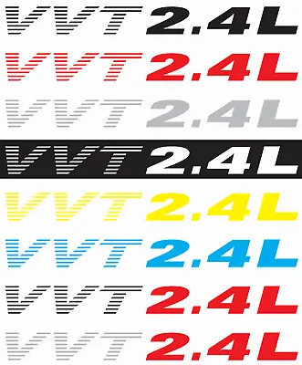DODGE AVENGER 2.4L Vinyl Sticker Decals - SET Of 2 - VVT2.4L • $14