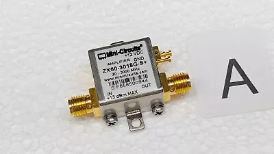 Mini-Circuits ZX60-3018G-S+ RF Amplifier 20MHz To 3GHz 3000MHz • $79