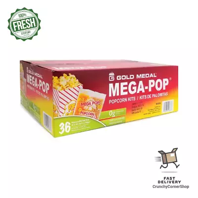 Gold Medal Mega Pop Popcorn Kit (6 Oz. Kit 36 Ct.) • $63.99