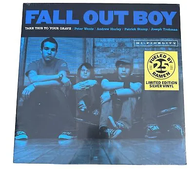 Fall Out Boy -Take This To Your Grave (25th Anniversary Edition Silver Vinyl) • £22