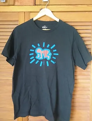 SPRZ MoMa Edition/Uniqlo Keith Haring Tee Shirt Medium Size • £8.99