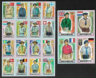 Ajman Michel's #904-23 MNH Set - Boy Scouts • $3.49