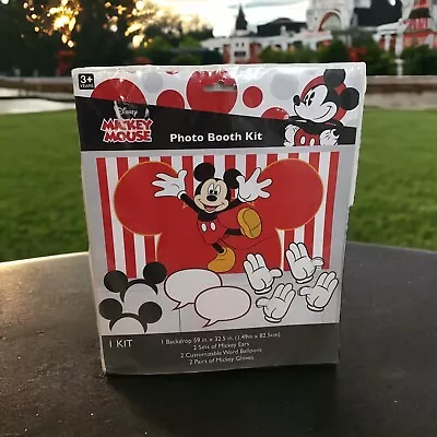 Mickey Mouse Photo Booth Kit - Disney Kids Birthday Party Brand New! Balloons • $8