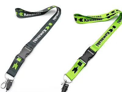 Kawasaki Lanyard For Neck ID Phone Holder Strap Key Chain Bike Pit Pass UKSeller • $7.57