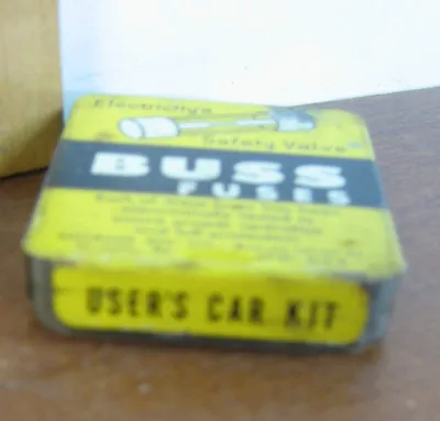 Vintage Buss Fuse Metal/plastic Box Chevy Ford Mopar Car Truck Display • $4