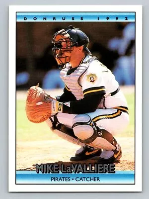 1992 Donruss   #121 Mike LaValliere  Pittsburgh Pirates • $1.50