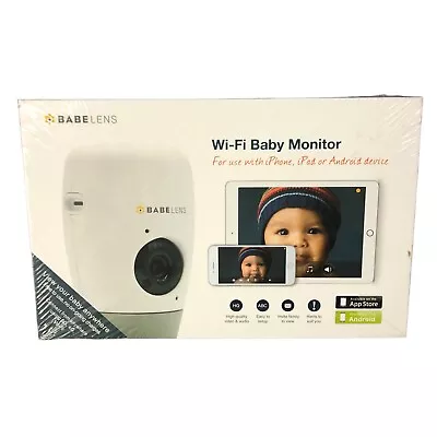 NEW Sealed BABELENS Wi-Fi Baby Monitor IPhone IPad Android HD Day/Night & Sound! • $26.99