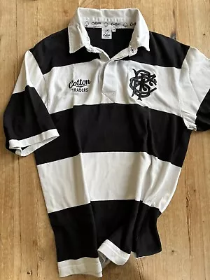 Short Sleeved Barbarians Rugby Shirt - Medium • £18