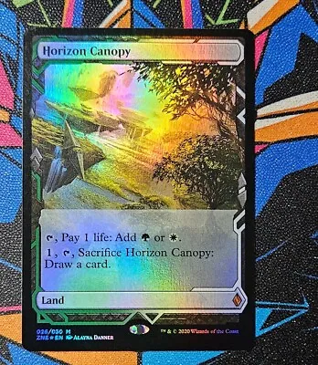 Horizon Canopy NM Foil MTG Zendikar Rising Expeditions ZNE 26/30 Unplayed Magic  • $19.99