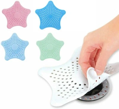 £1.90 • Buy Bathroom Drain Hair Trap Catcher Shower Stopper Plug Sink Strainer Filter Bath