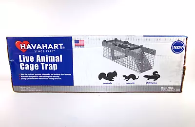 $18.99 • Buy Woodstream HAVAHART 1026 Live Animal Cage Trap, Squirrel, Weasel, Chipmunk