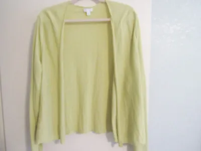$12.34 • Buy J. Jill Cardigan Sweater, Size XL, Beautiful Yellow