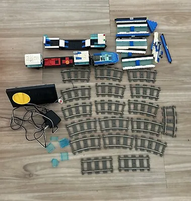 1970’s Vintage Lego Train And Train Tracks (18 Pieces)With Motor-Parts & Pieces • $300