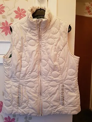 M&S Per Una Body Warmer Gilet M Womens • £14