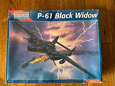 Revell Monogram P-61 Black Widow Airplane Model Kit 1/48 7546 • $7.99