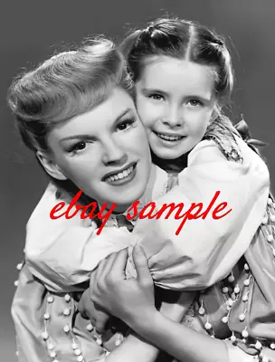 JUDY GARLAND MARGARET O'BRIEN PHOTO From The 1944 Movie MEET ME IN ST. LOUIS • $7.99