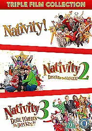 Nativity 1-3 DVD (2015) Martin Freeman Isitt (DIR) Cert U 3 Discs Amazing Value • £3.96