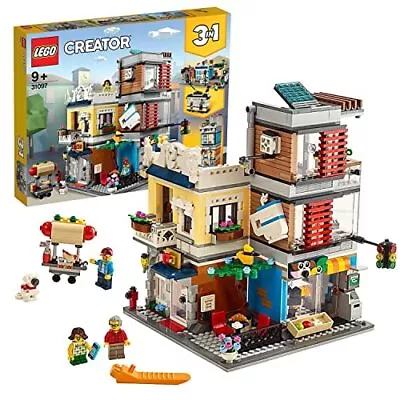 LEGO Creator Townhouse Pet Shop & Cafe 31097 Block Toys Girls Boys • $396.56