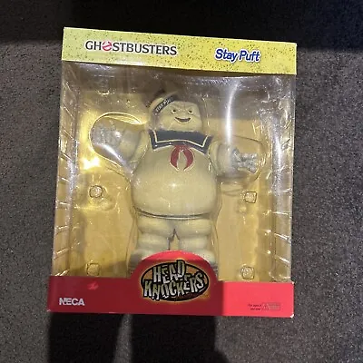 2003 Ghostbusters Stay Puft Hand Painted 8 Inch Marshmallow Man Head Knocker • $120