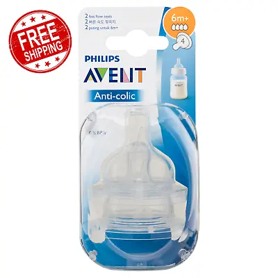 $15.73 • Buy Philips Avent Classic Anti-Colic Bottles Soft Teat Compatible 6 M+ 2 Pack