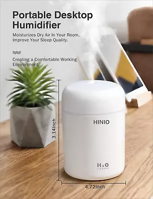 Portable Mini Humidifier Colorful Cool Mist USB Powered. Perfect For Bedroom • $11.69