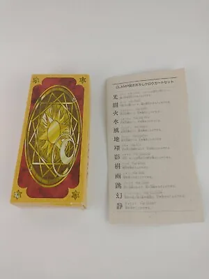 The Clow 52 Cards Set Clamp Card Captor Sakura From Japan Original Anime Preowne • $38