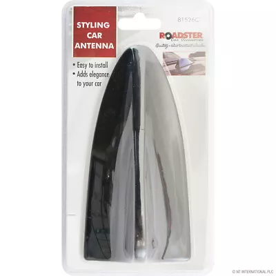£1.99 • Buy New Black Universal Car Shark Fin Aerial Radio Antenna Style - Cosmetic Only