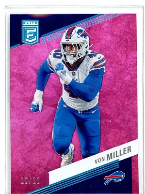 2023 Panini Donruss Elite Von Miller Pink Parallel #10/11 SSP (LM) • $2.75