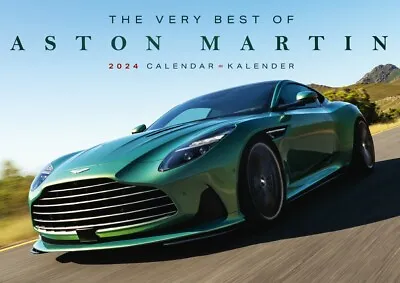 Aston Martin Cars 2024 A3 Calendar  Premium Quality  RARE EDITION • £3.99