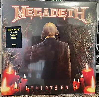 Megadeth ‎– Th1rt3en NEW UNSEALED BMG 2x LP Vinyl / Gatefold / 2019 Metal • $42.50