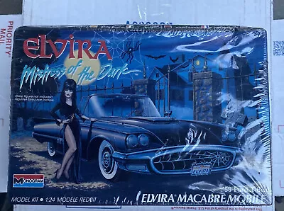 NOS Elvira Mistress Of The Dark '58 T-bird Revell Ltd Edition Macabre Mobile • $81.88