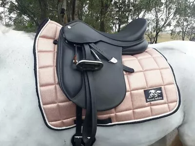 Rose Gold Saddle Pad - Dressage • $69