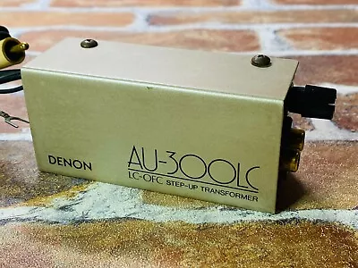 DENON AU-300LC Step Up Transformer MC Cartridge Japan Tested Working Fast Ship • $148.98