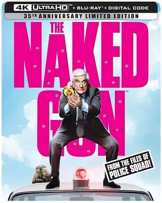 The Naked Gun: From The Files Of Police Squad! [New 4K UHD Blu-ray] Anniversar • $26.20