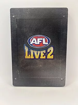 AFL Live 2 Limited Collectors Edition Steelbook - Xbox 360 No Game - NO MANUAL • $17.99