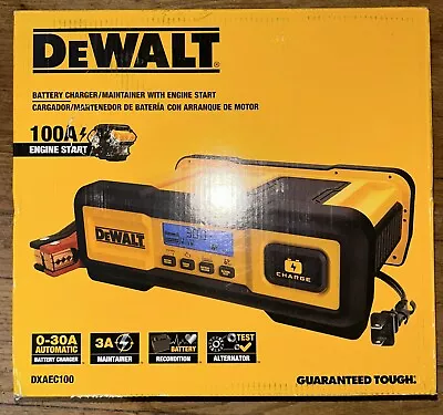 DeWalt Battery Charger/Maintainer DXAEC100 100Amp Engine Start 12V • $29.09