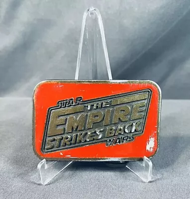 Vintage Empire Strikes Back Lee Co. 1980 20th Century Fox Rare Red Belt Buckle • $49.99