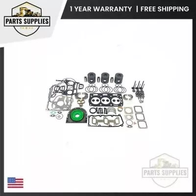 POK342 Engine Overhaul Kit 1.00mm Fits Perkins 1103C -33T(DD) 3 Cylinder Engine • $1185.70