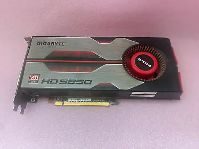 Gigabyte ATI Radeon HD 5850 1GB GDDR5 PCIe Video Graphics Card GV-R585D5-1GD-B • $43.20