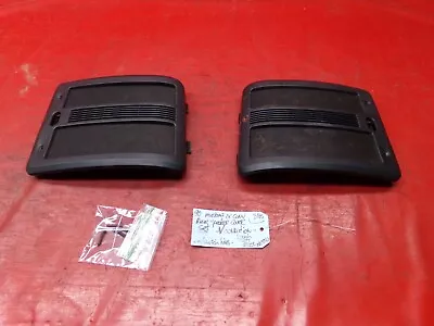 90-93 Mustang Convertible Rear Back Speaker Trim Cover Grill Set Pair Black Oem • $250