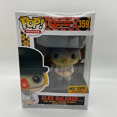 Funko Pop Alex DeLarge Clockwork Orange 359 Hot Topic Exclusive Box Damage • $21.24