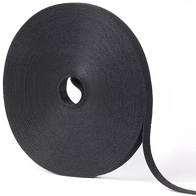 1/2In X 100Ft Hook And Loop Roll | Double-Sided Strips Self-Gripping Straps • $12.29