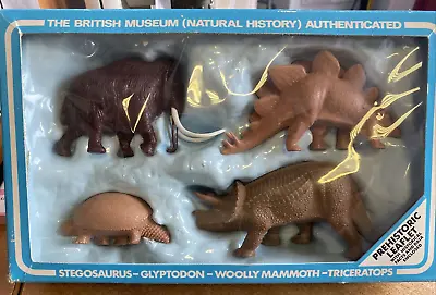 DK067 Rare Invicta 4 Piece Dinosaur Set. Natural History Museum. Boxed. Good • £49.99